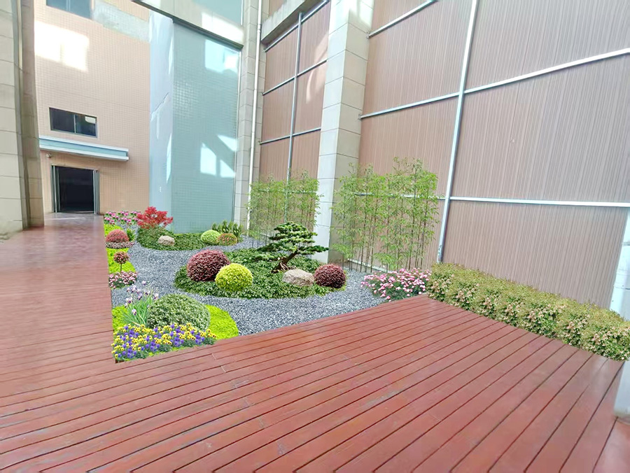 昱鑫科技公司--內(nèi)廷景觀